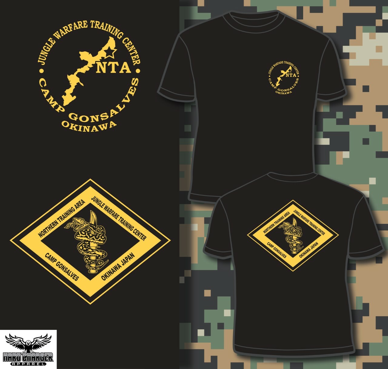 Jungle Warfare Training School – NTA Okinawa Camp Gonsalves shirt