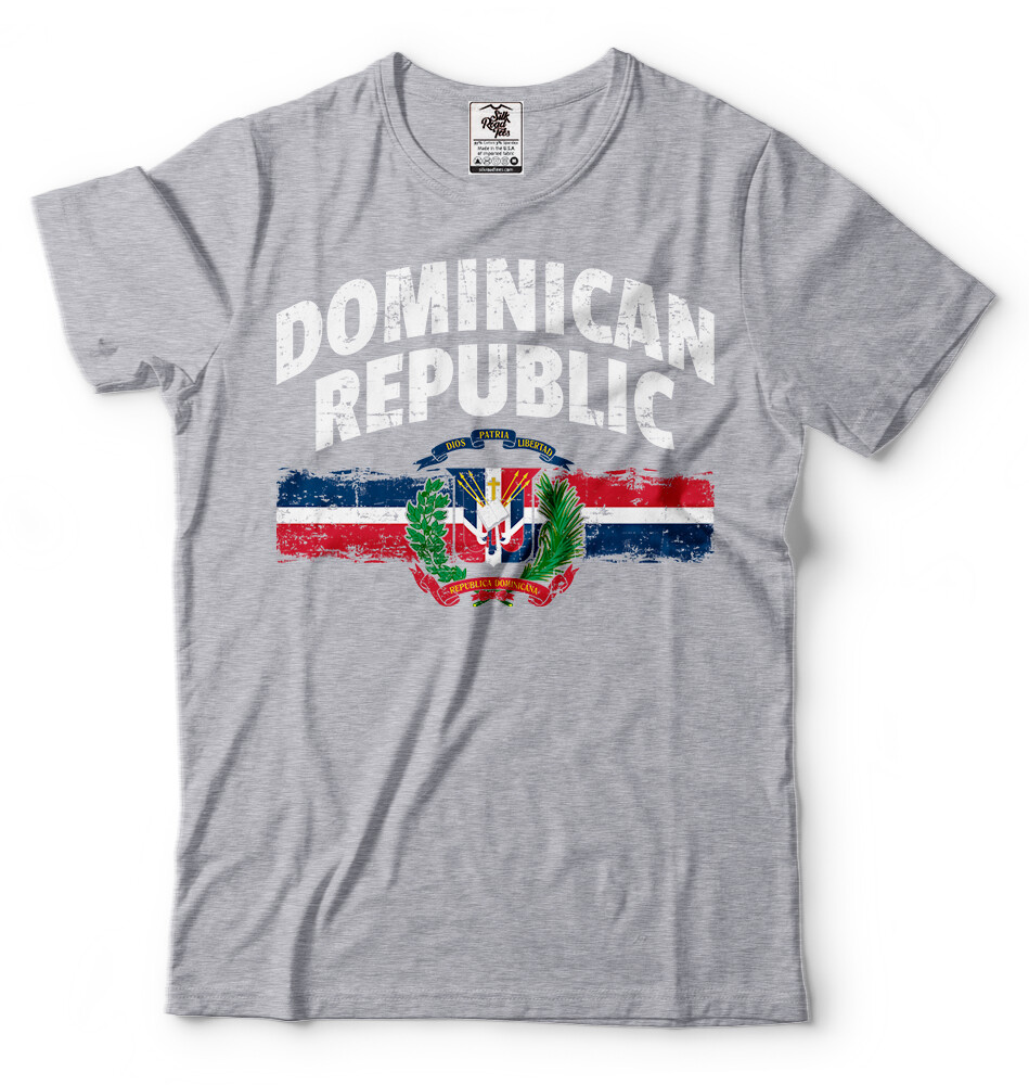 Dominican Republic Pride Country Flag Patriotic T-shirt República Dominicana Tee