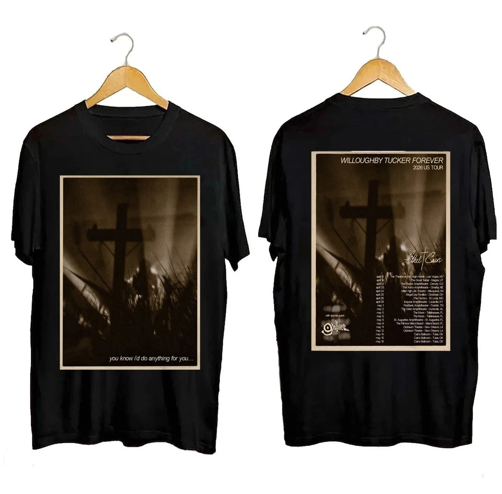 Ethel Cain Expands Willoughby Tucker Forever Tour 2026 North America T-shirt