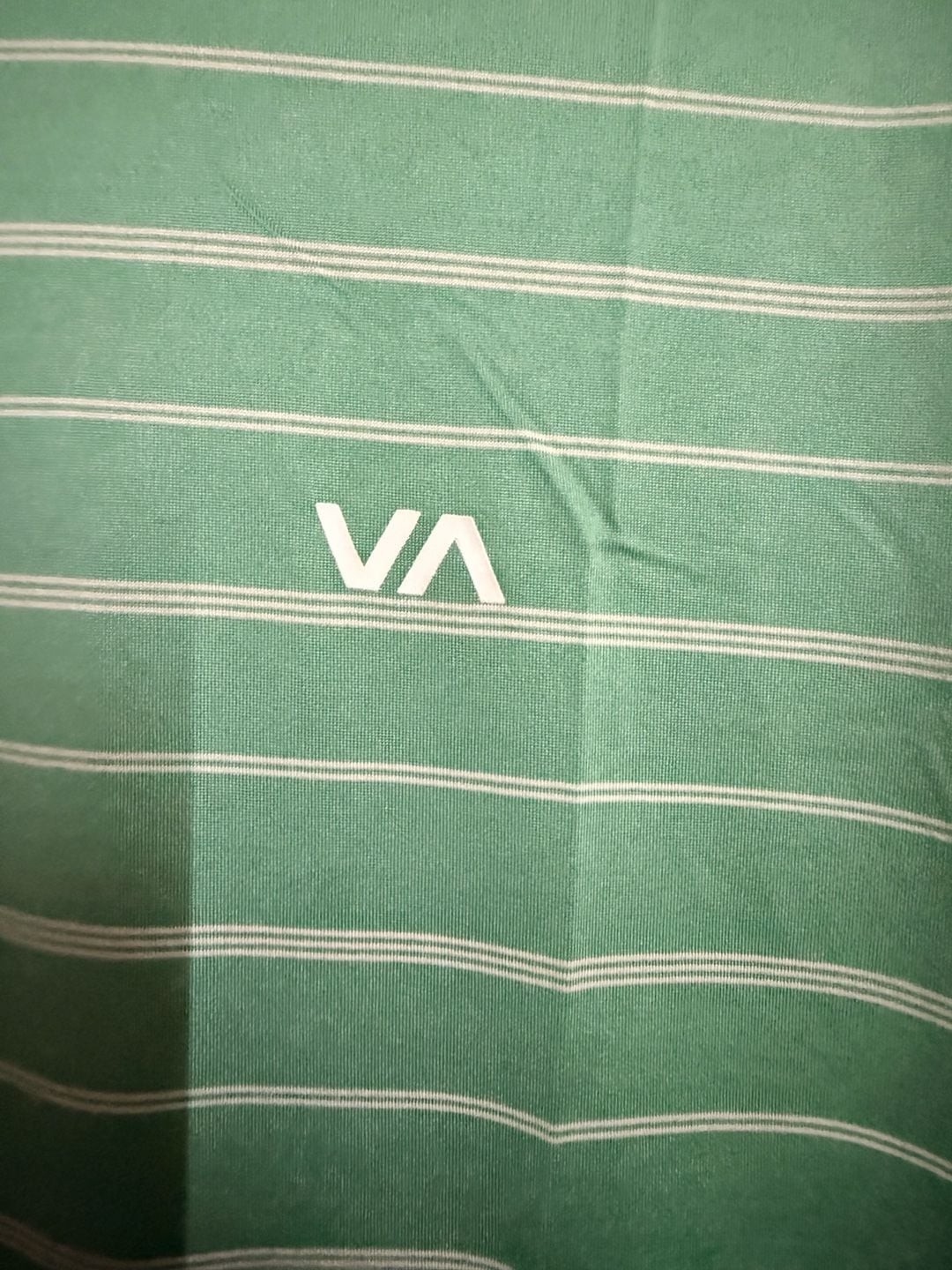 RVCA Sweep Stripe Crew SS Sport Vent T-Shirt