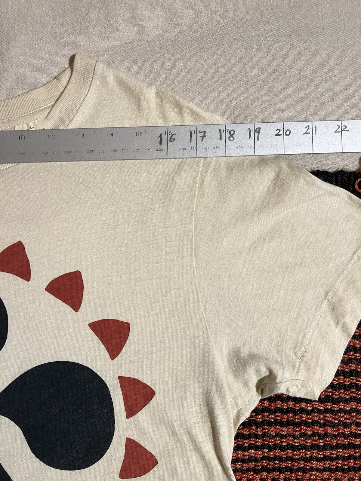 Levis LVC T-Shirt M 60’s Vintage Clothing Single Stitch Graphic Navajo S Western