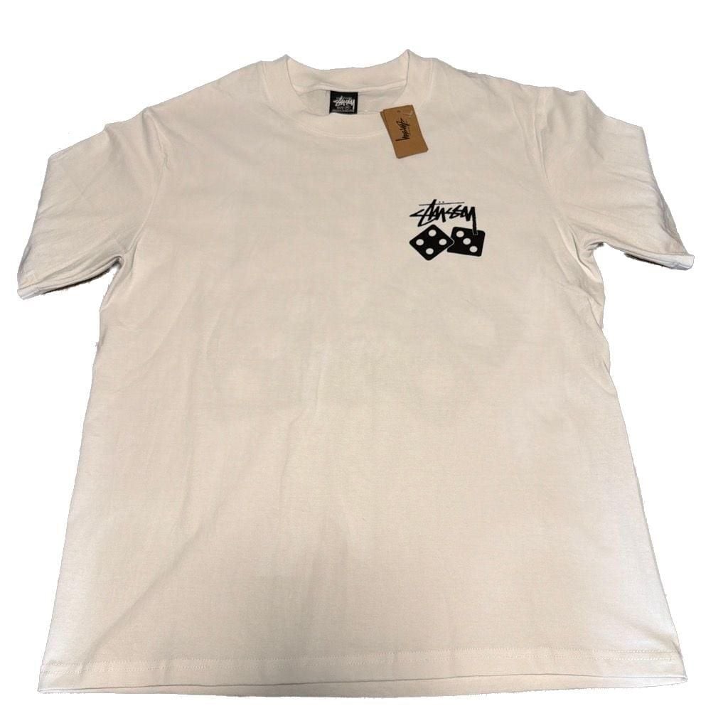 Stussy Dice Pigment Dyed Tee Natural