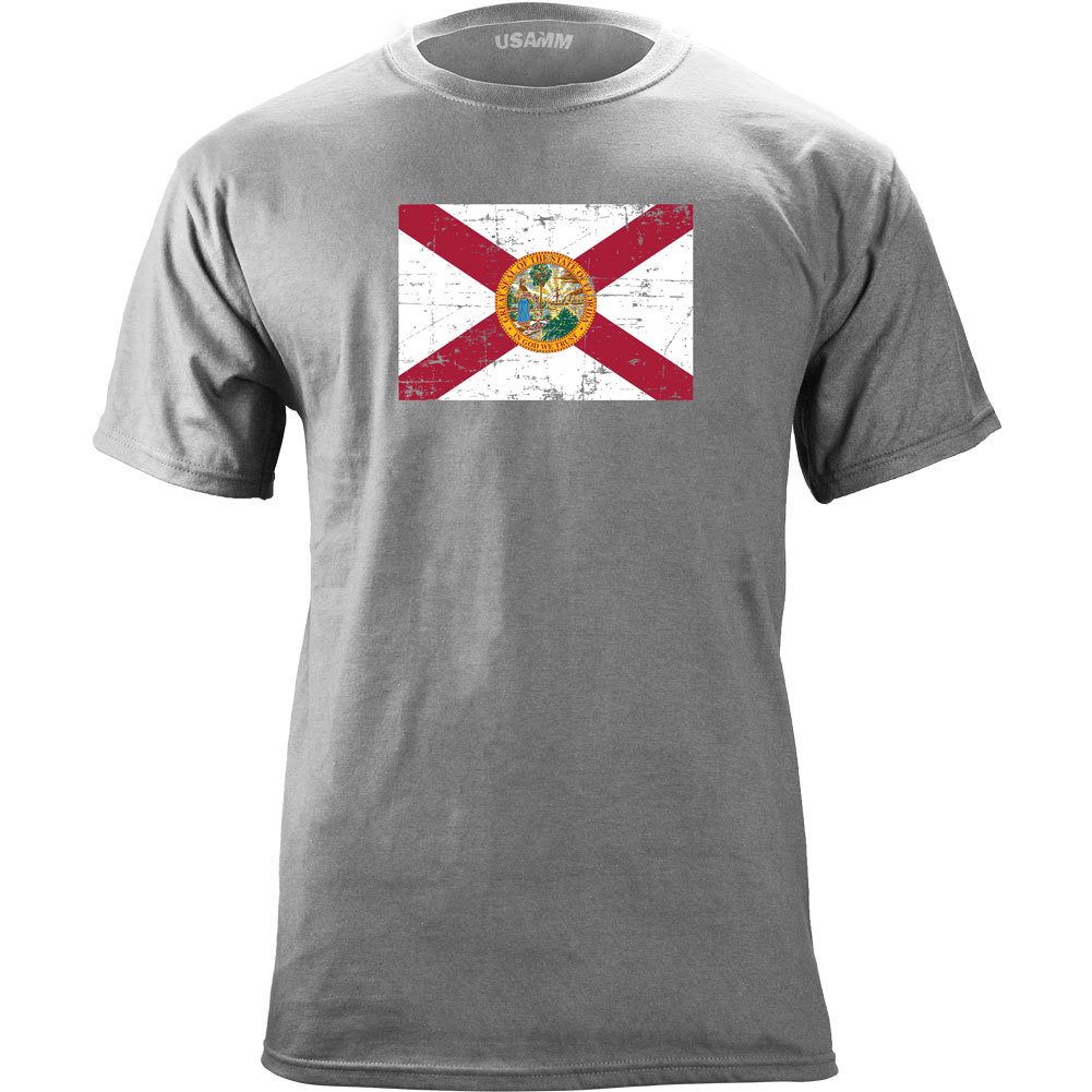 Florida State Flag Distressed T-Shirt