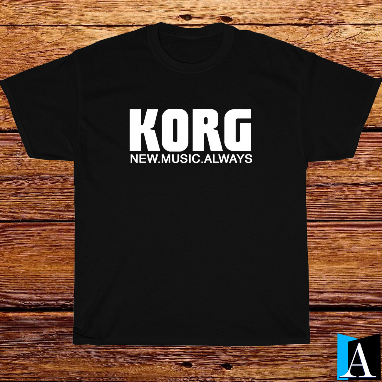 New Shirt KORG Synthesizer Music Logo Black/White/Grey/Navy T-Shirt S-5XL