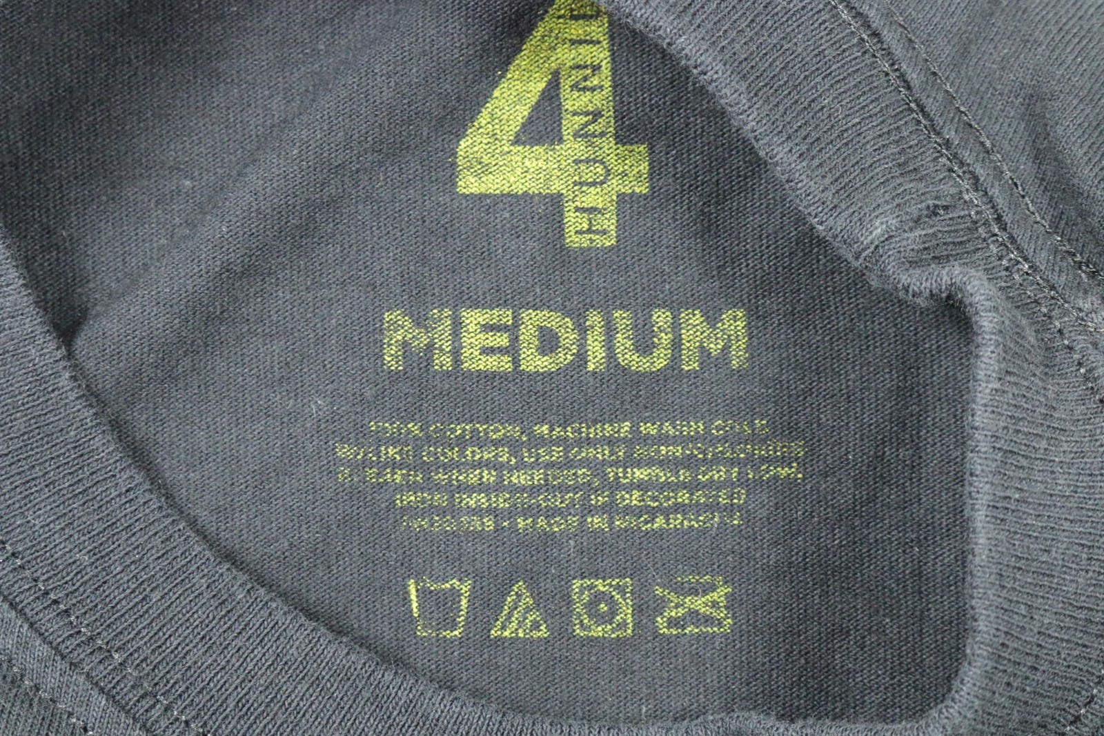 4Hunnid Shirt Mens Medium Good Sex No Stress Circle Checks Graphic Tee