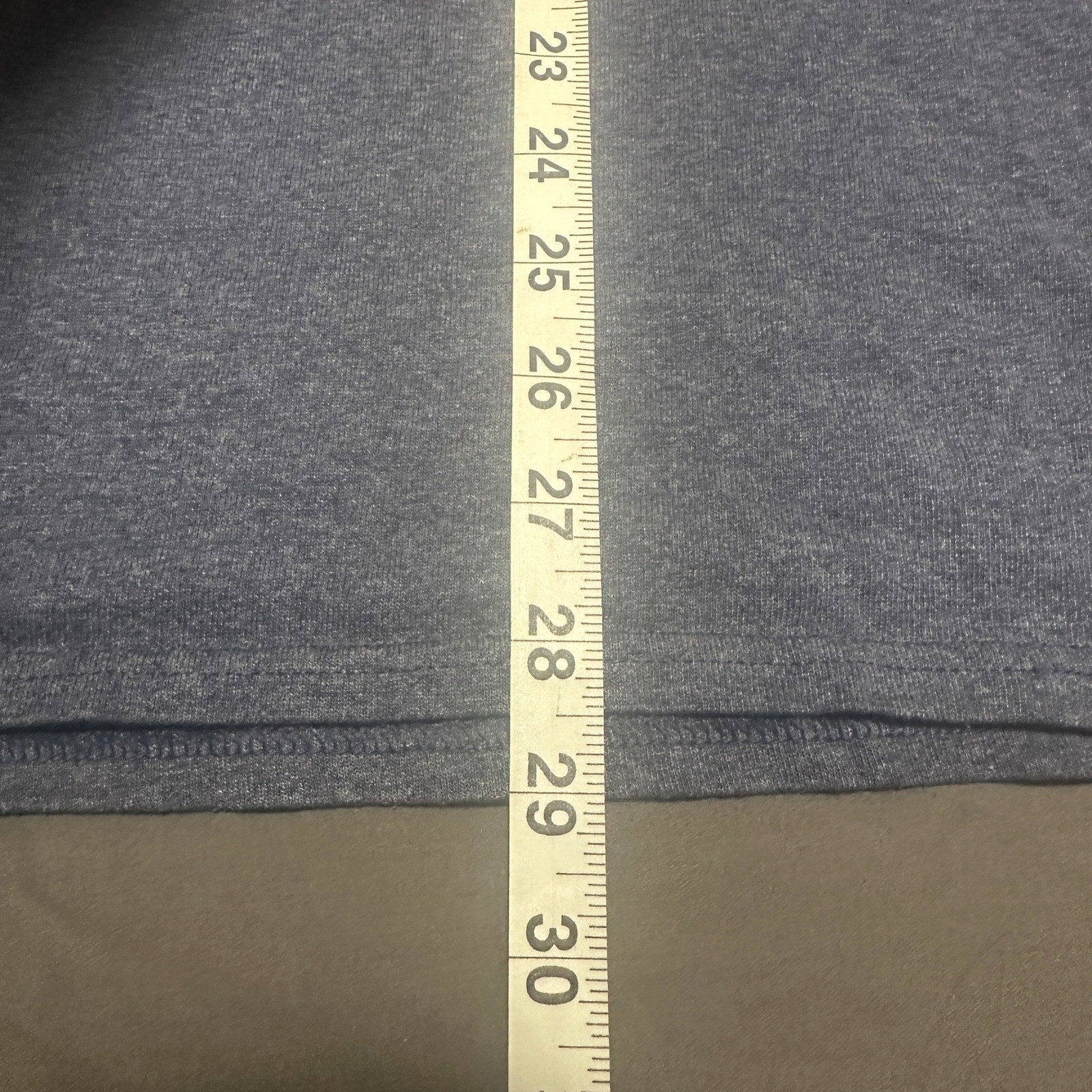 Delta Pro Weight Mens Philadelphia Graphic T-Shirt L Blue Gray Short Sleeve Tee