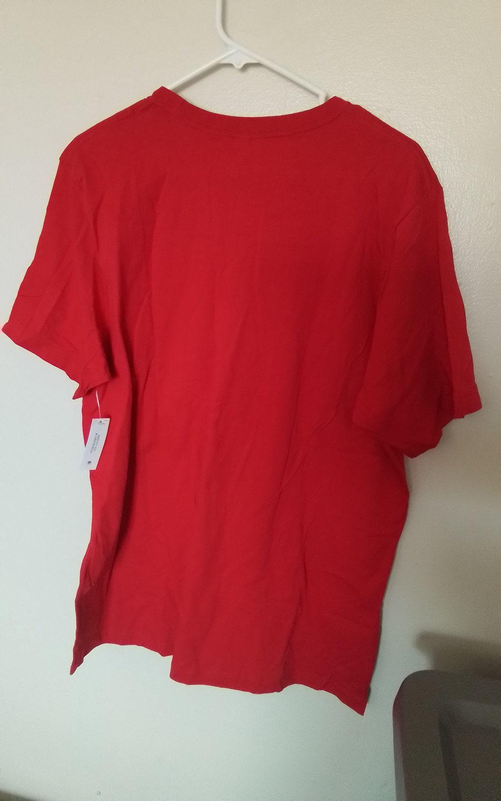 Bella+Canvas Pre-Shrunk T Shirt 100% Cotton Jersey T-Shirt Size Small Color Red