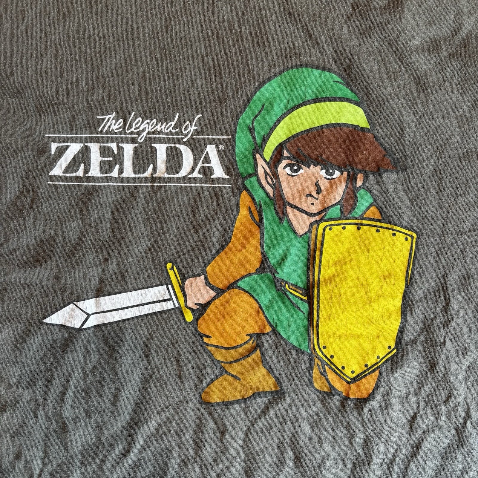 Vintage Zelda Link Delta Tag Size L