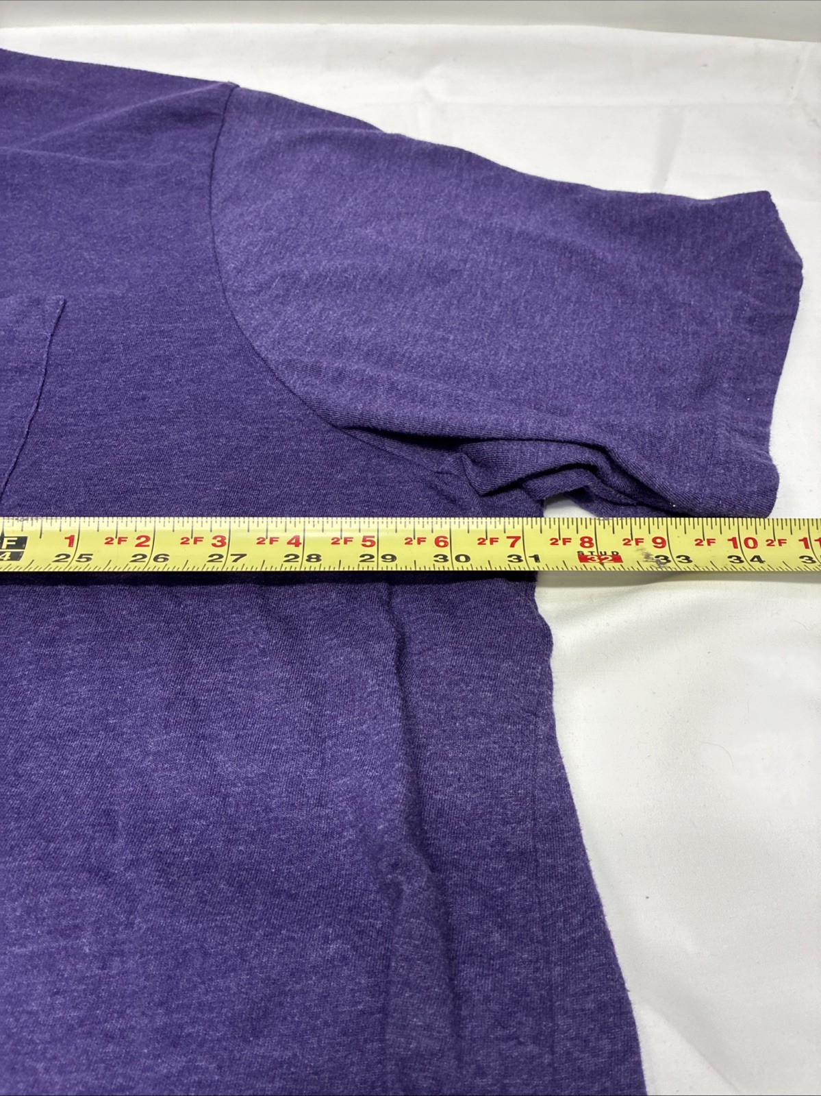 KingSize Shrink-Less Lightweight Longer-Length Crewneck Pocket T-Shirt