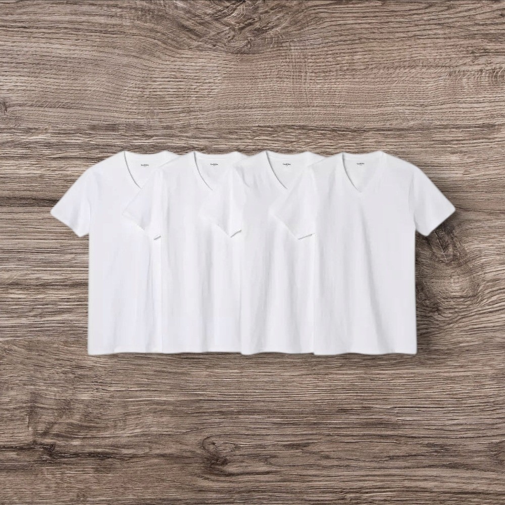 Men’s V-Neck T-Shirts Pack NWT