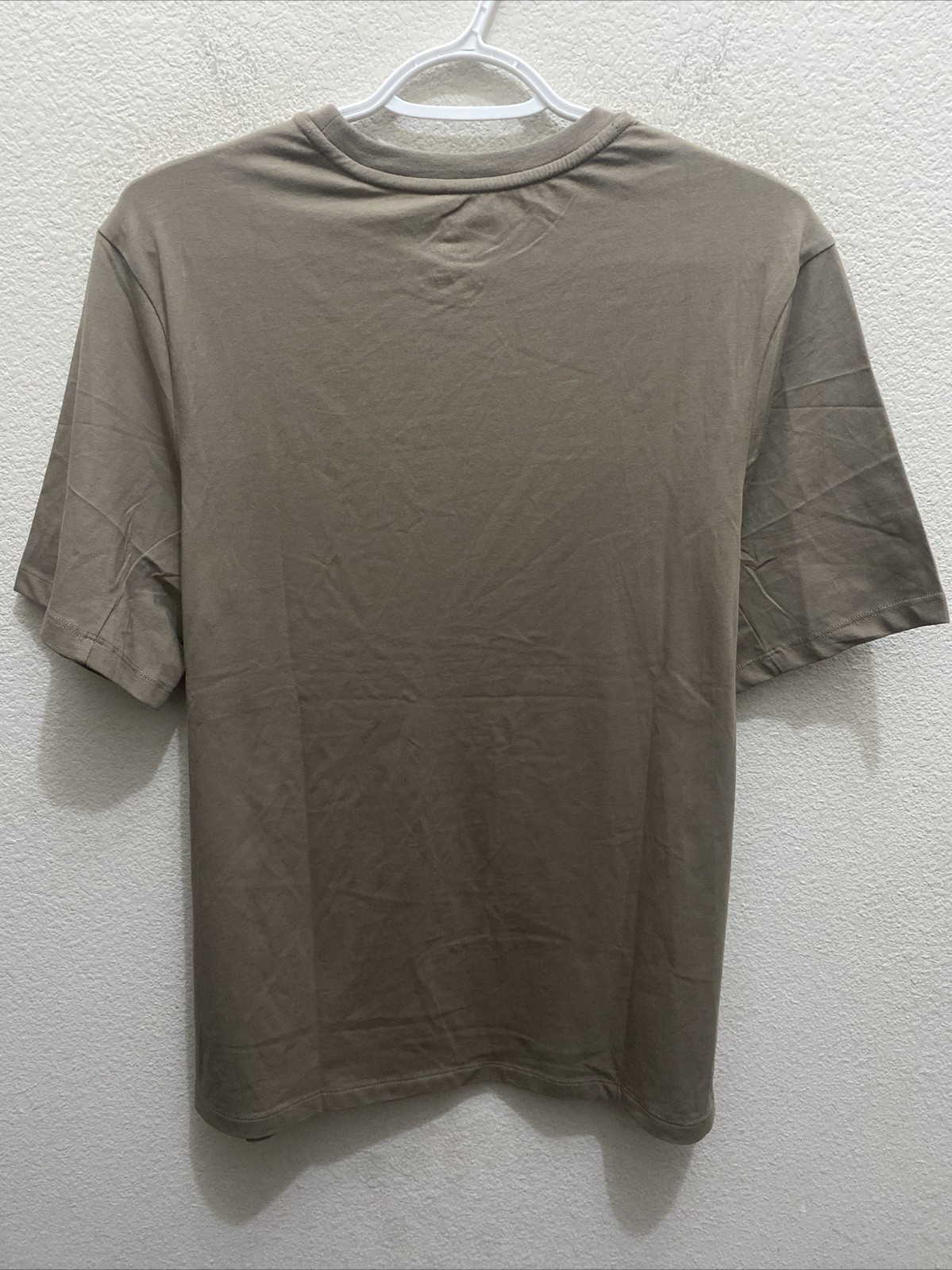 Kenneth Cole Active Mens Small Mountain Brown Short Sleeve Crew Neck T-Shirt NWT