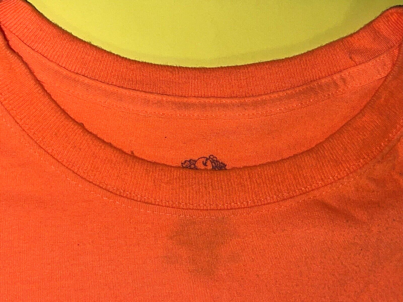 DoorDash Front & Back Food Delivery Driver ORANGE Short Sleeve 2XL Shirt *RARE*