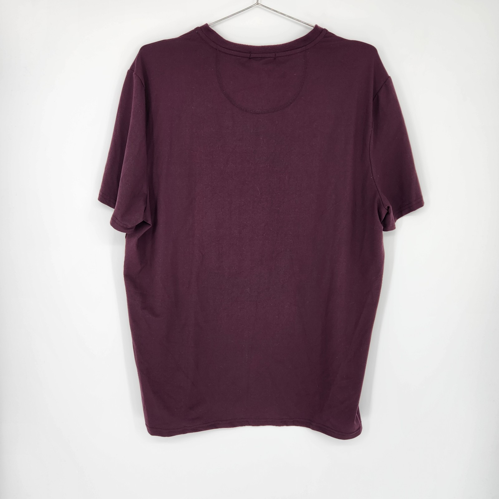 Threads 4 Thought Men’s Burgundy Size Large Luxe Jersey Henley Shirt NWT
