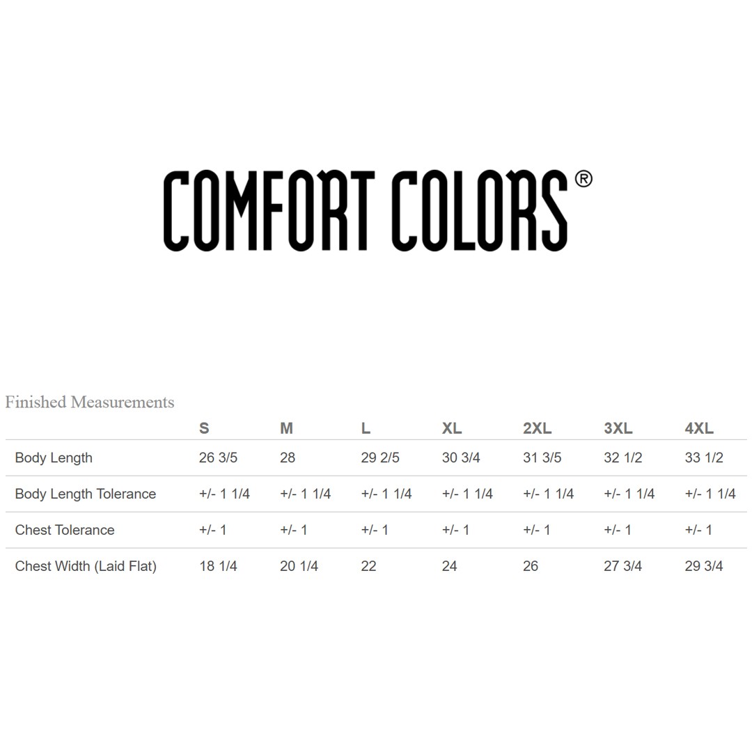 Comfort Colors C1717 Adult 100% USA Cotton Heavyweight T Shirt Stylish T-Shirt