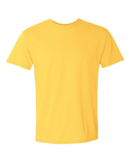 Jerzees T-Shirt Size XL Yellow Adult DRI-POWER ACTIVE Stylish
