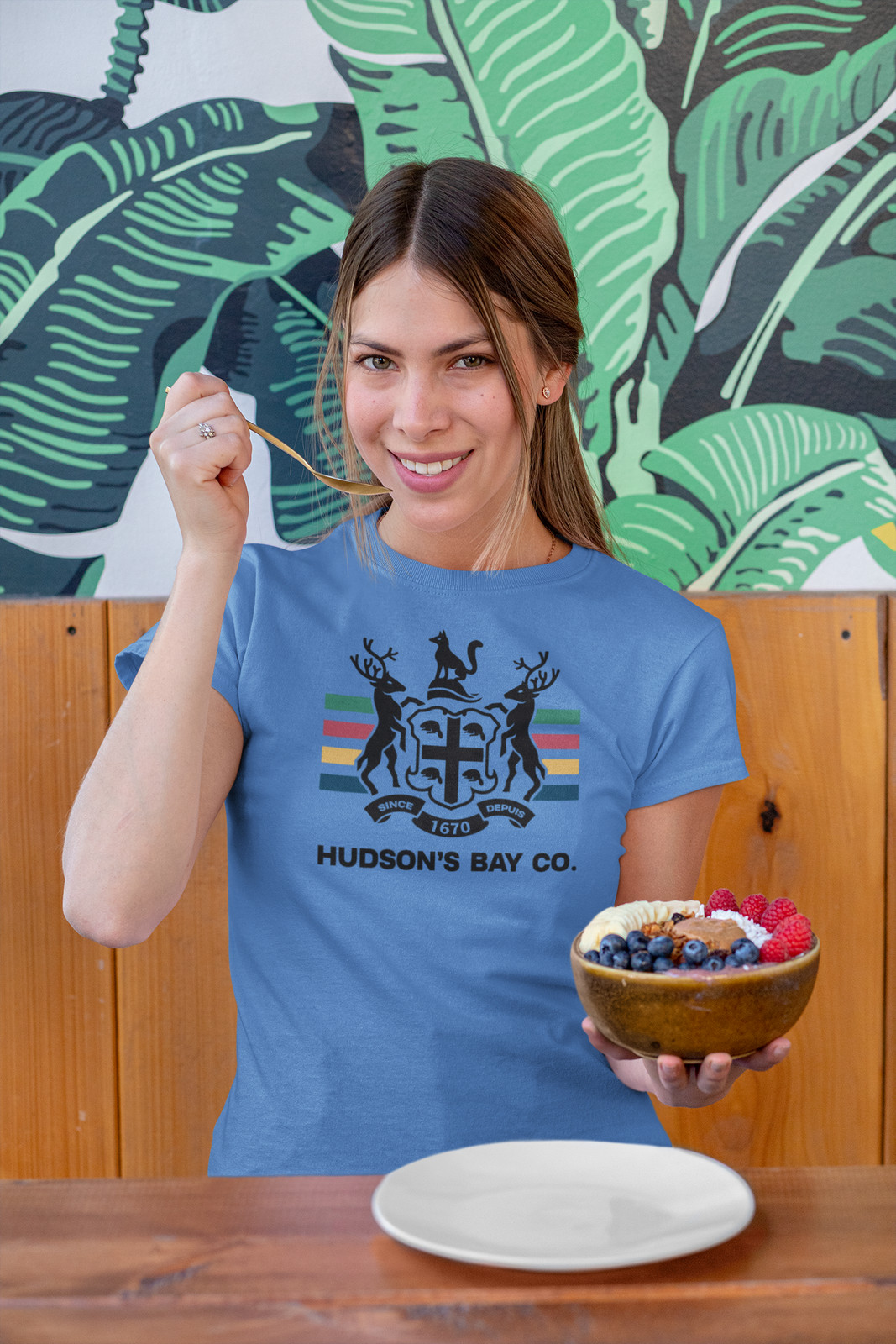 Hudson’s Bay Co T-Shirt – HBC Retail Department Store Logo Tee