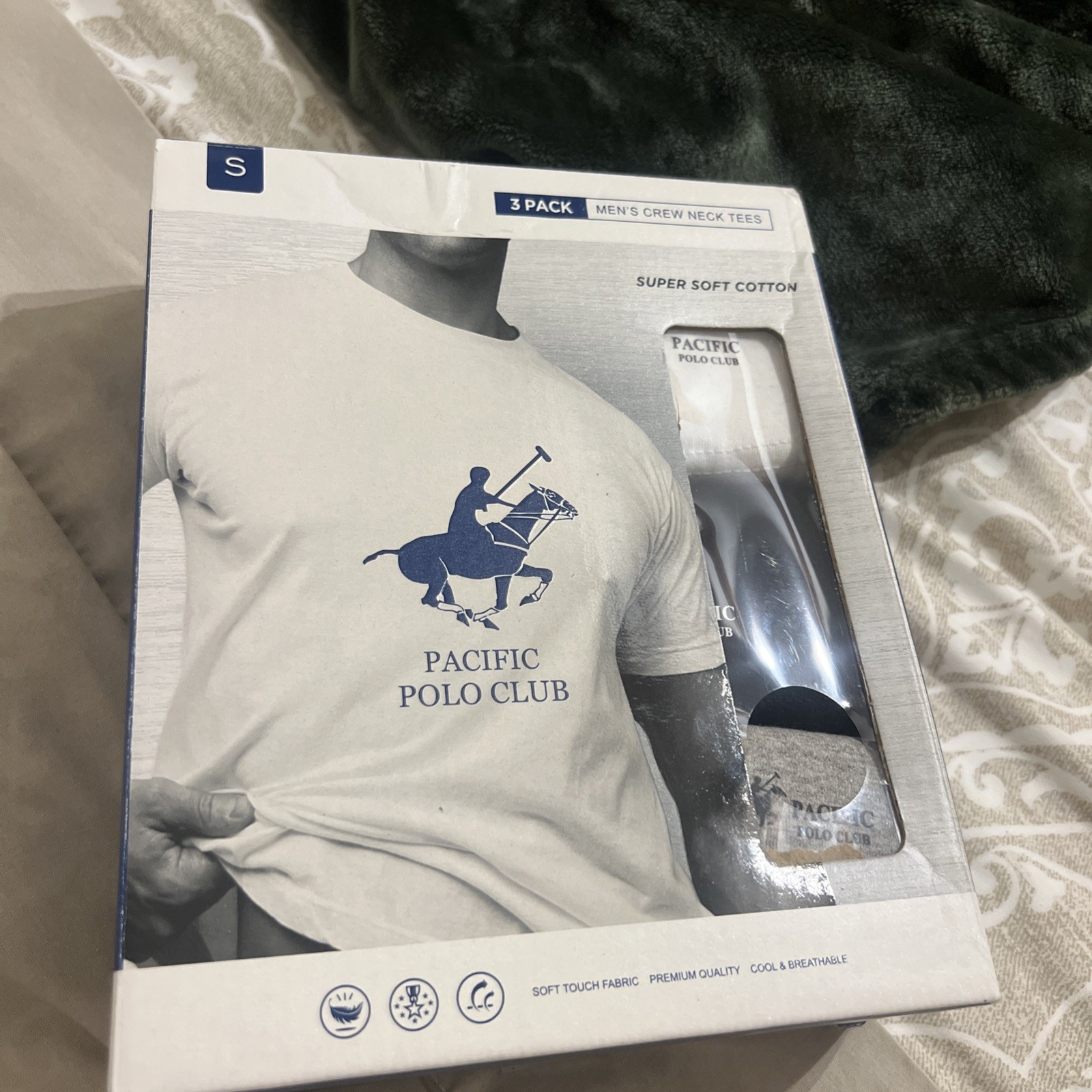 Pacific Polo Club T Shirts For Men L Set Of 3 T Shirts Pack
