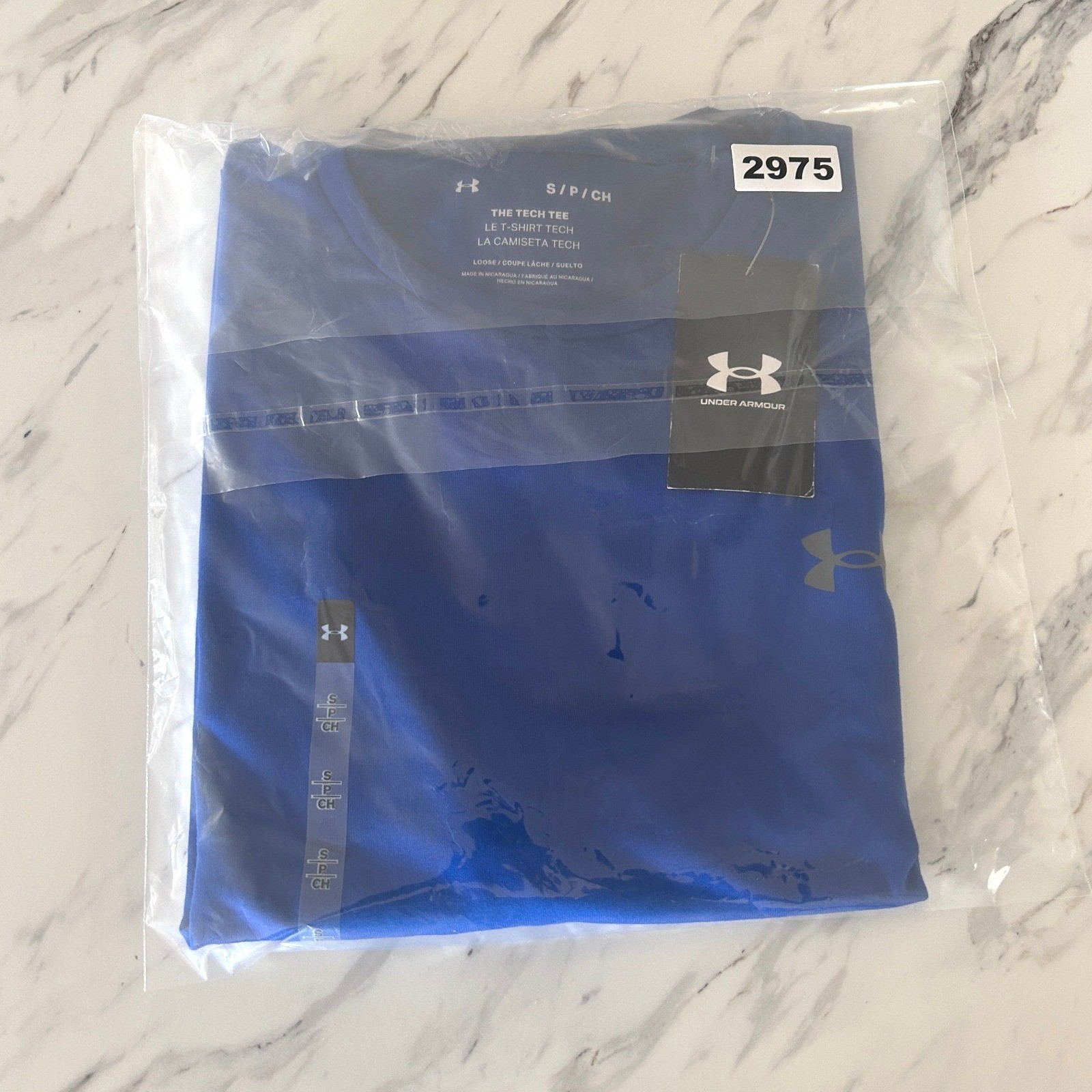 Under Armour Mens Tech 2.0 Short Sleeve T-Shirt Royal Blue 1326413 Small NWT