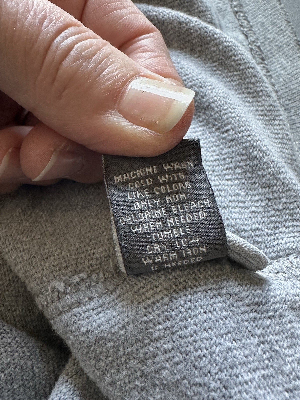 Vtg Abercrombie and Fitch Muscle Henley Shirt Mens XL Gray Long Sleeve Y2K Read