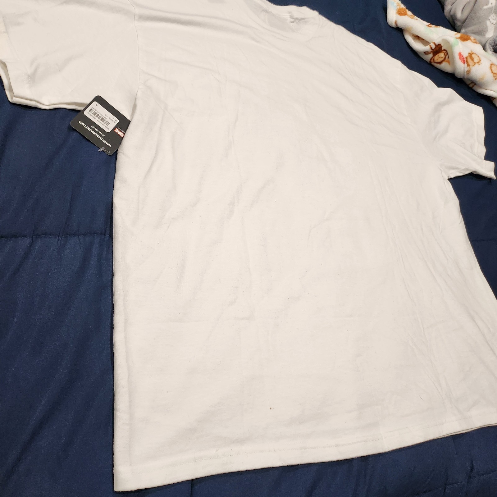 Darc Sport Hero Elite Marvel Wolverine “Never Surrender” Oversized Tee White XL