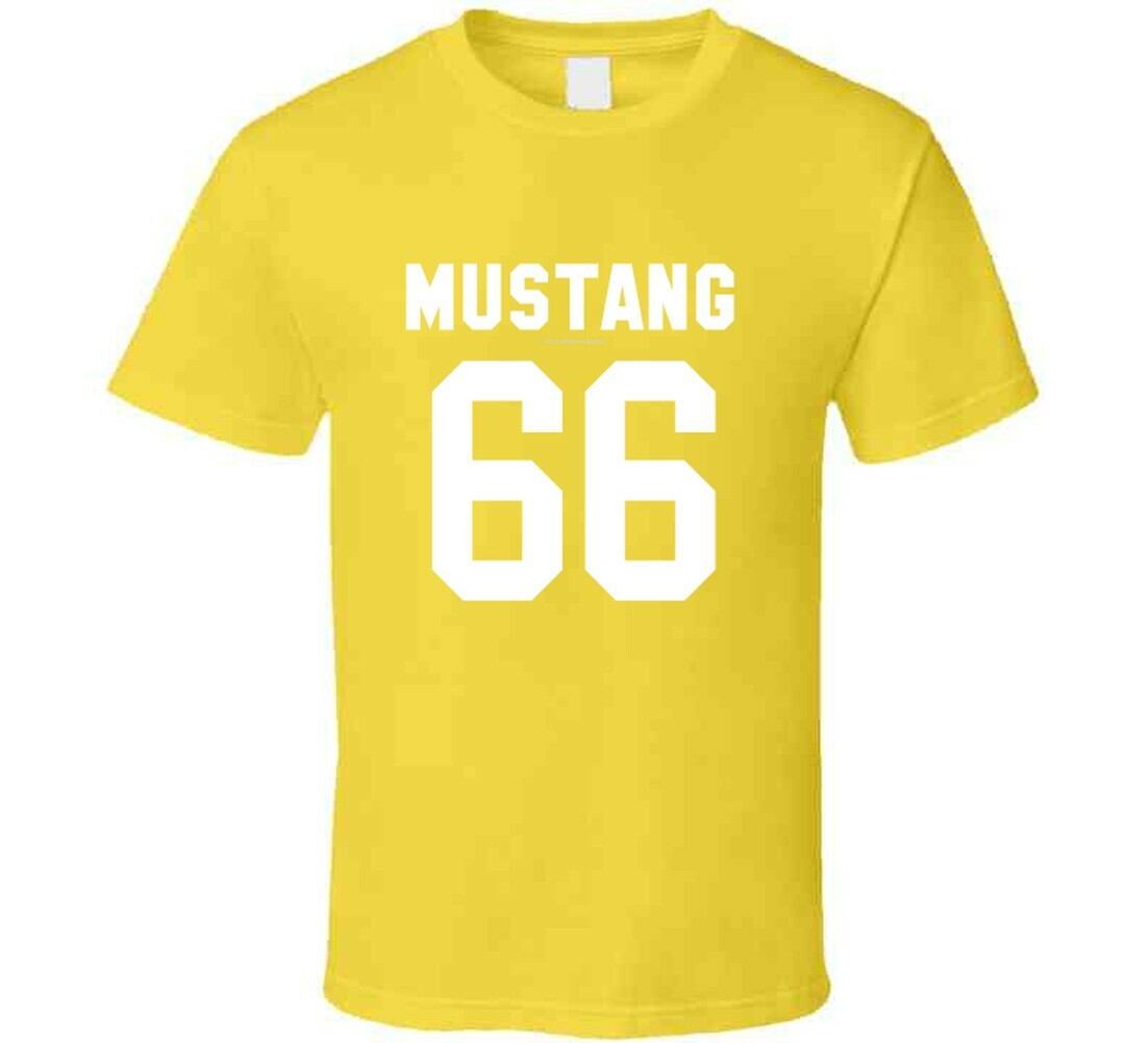 Mustang 66 Jersey Style 1966 Ponycar Gift T Shirt
