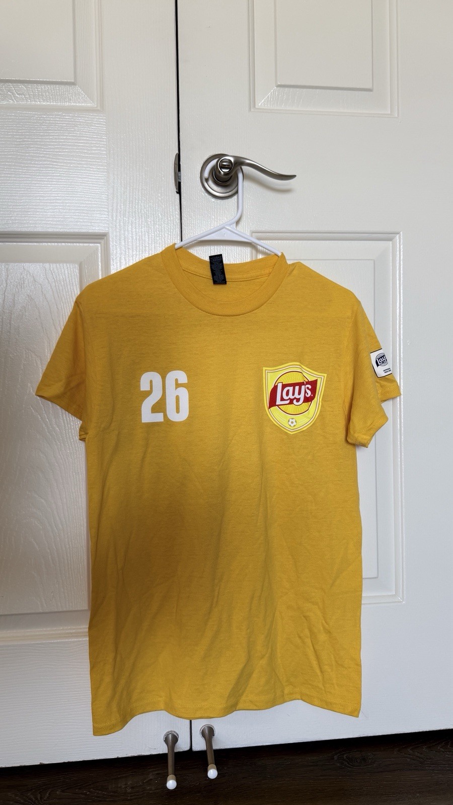 Lay’s x FIFA World Cup 2026 Yellow Graphic Print Logo T-Shirt, Unisex Adults