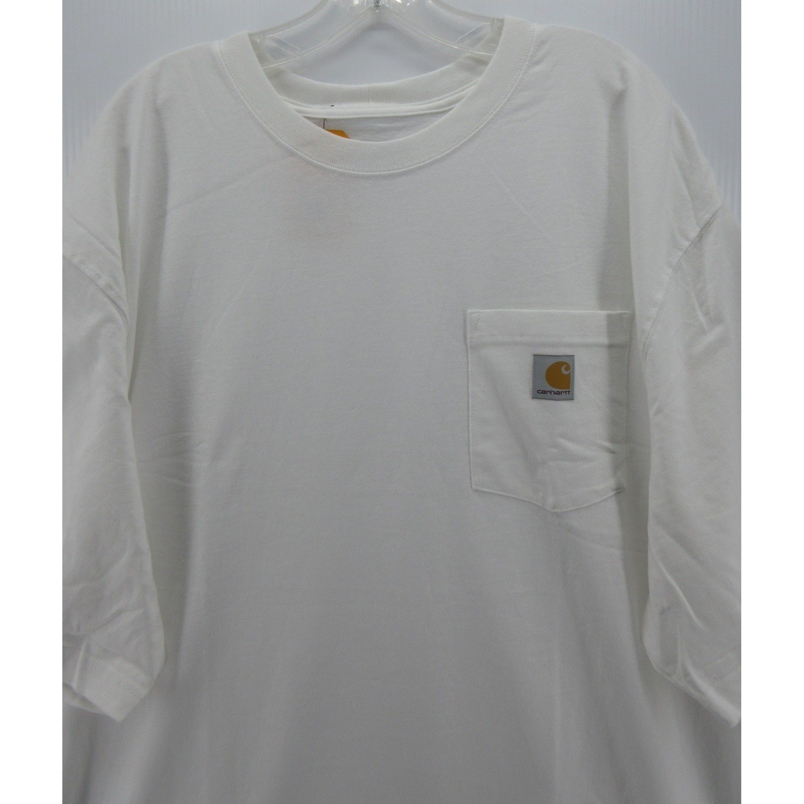 Carhartt Shirt Men XXXL White Loose Fit Heavyweight Pocket Pullover K87-M NWT *