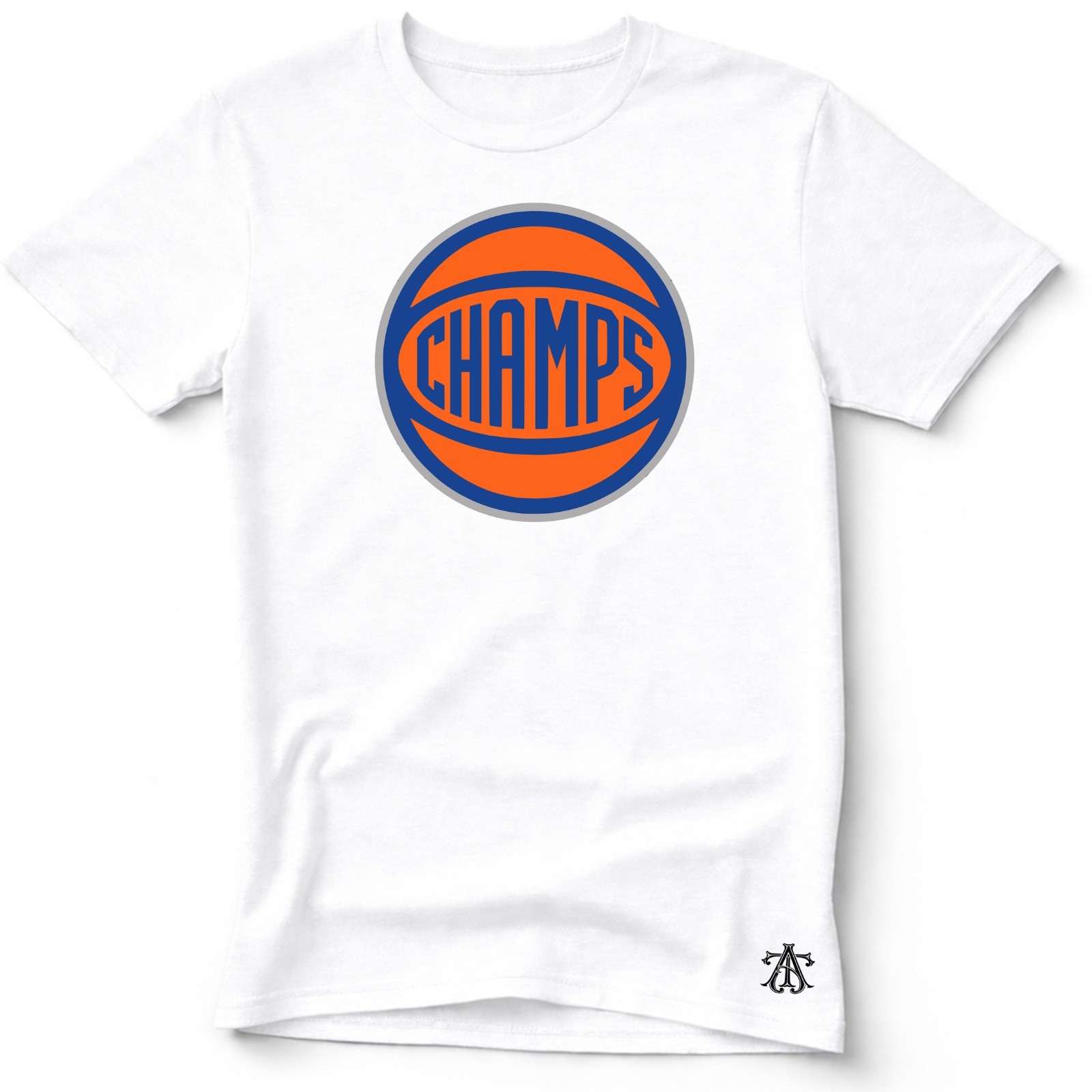 New York 2026 Basketball CHAMPS Soft, Pre-Shrunk Ring Spun Cotton T-Shirt