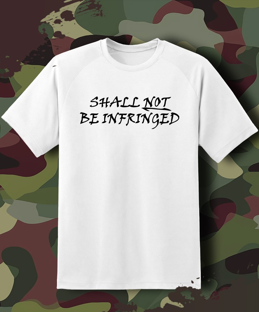 Shall Not be Infringed Gun Rights 2A AR15 Shirt – Adult & Youth sizes to 6XL