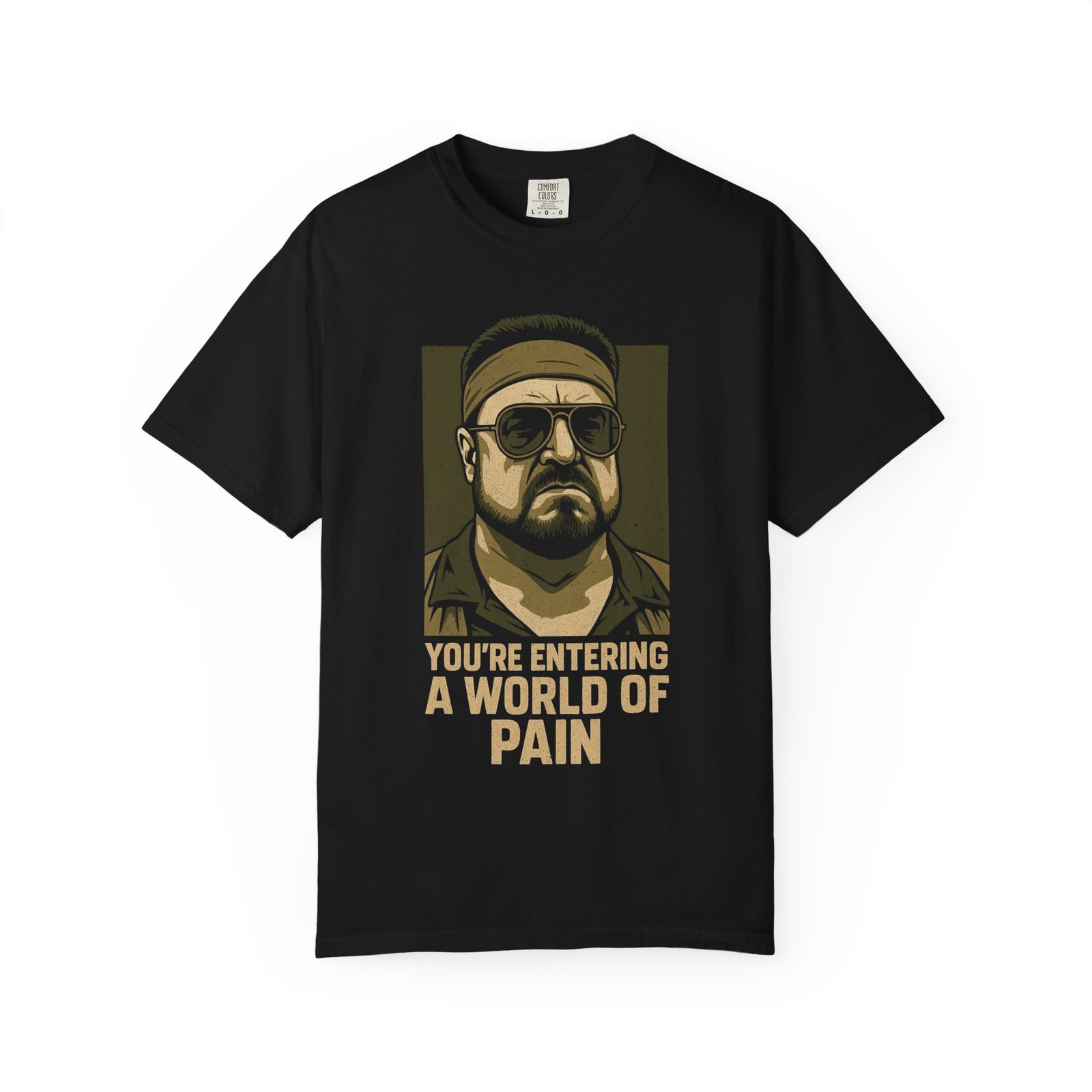Walter Sobchak T-Shirt The Big Lebowski Movie Tee Cult 90s Bowling Gift Unisex