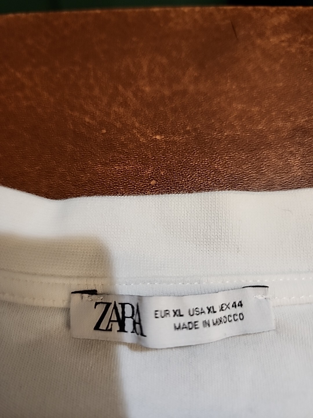 Zara ‘Transform The Undefined’ Men’s XL White Graphic Graffiti T-Shirt EUC. SB5