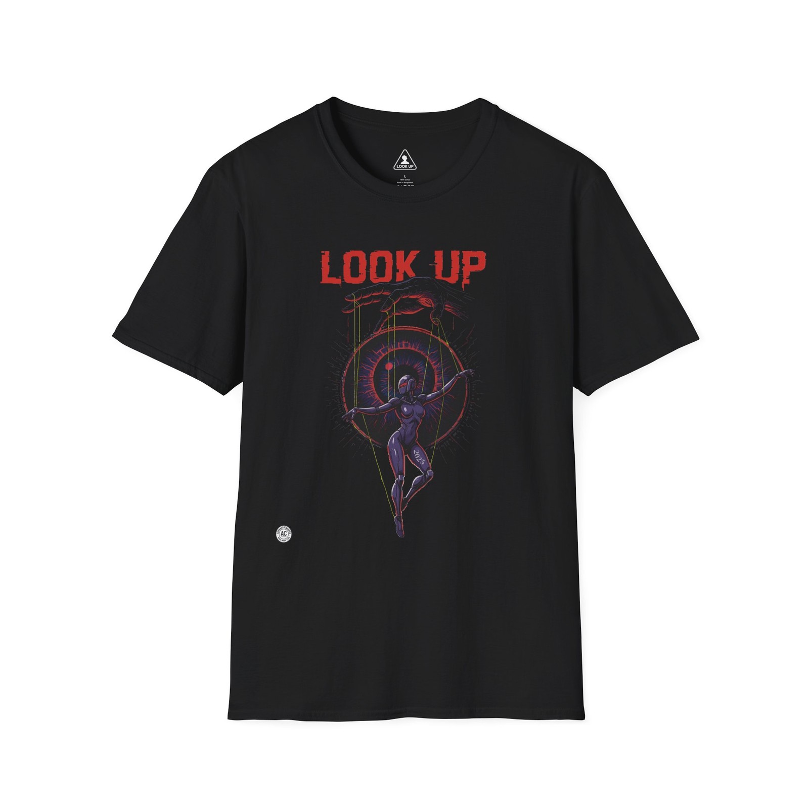 Puppet Master Fire Cyborg Tee – Look Up, Unisex Softstyle T-Shirt, Casual Wear,