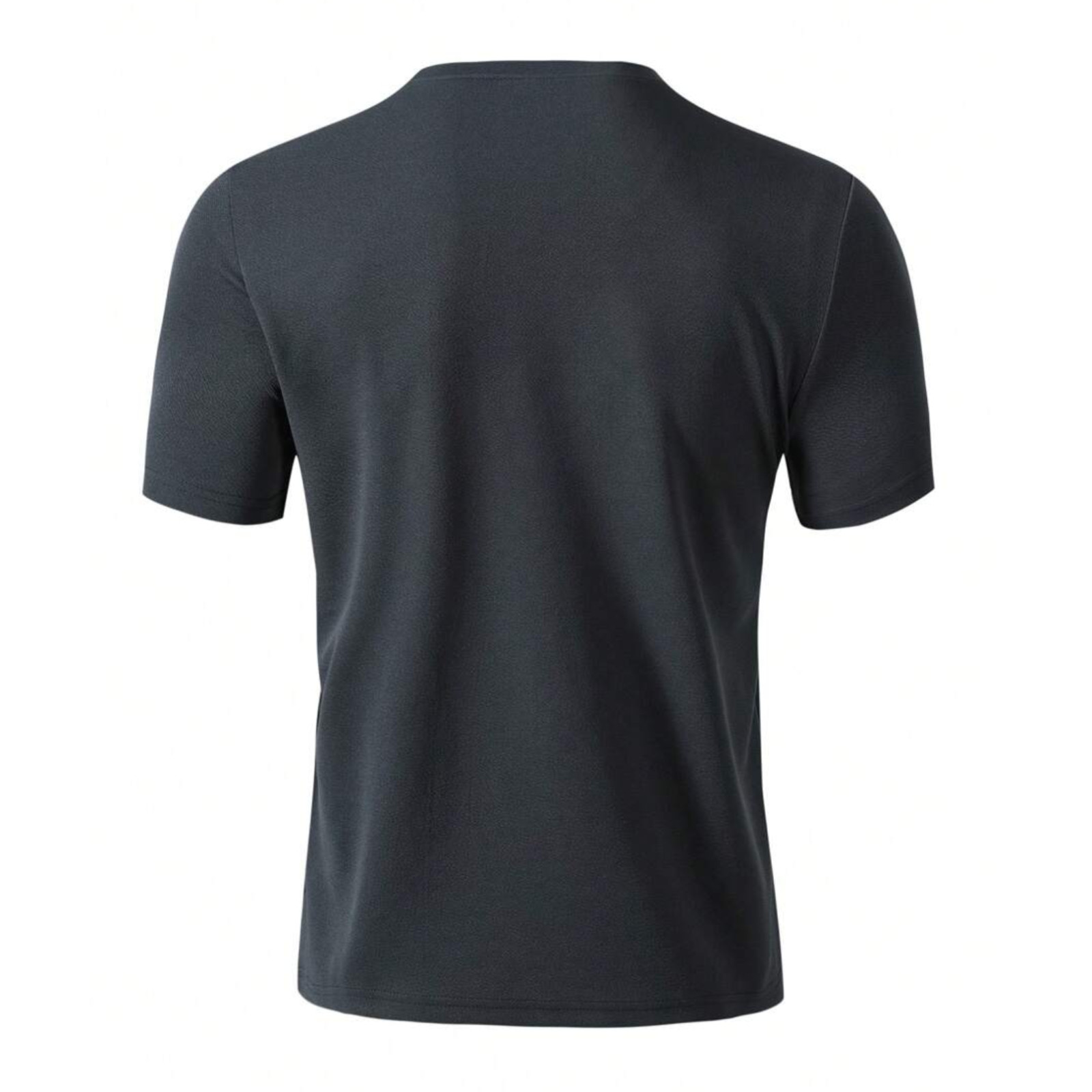 Men’s T-Shirt Short Sleeve Casual Ant Fabric Solid Color Crew Neck Slim T-Shirt