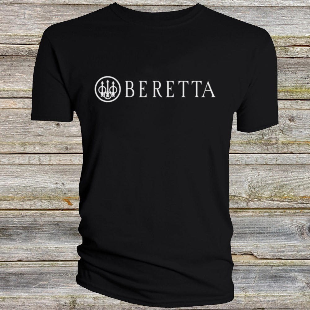 Beretta T Shirt Gun Firearms Pistol 2nd Amendment Rights Second Men FBR01