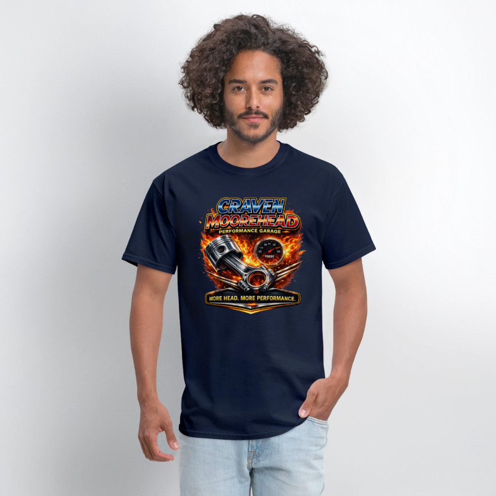 Craven Moorehead Performance Garage Funny Adult Humor T-Shirt