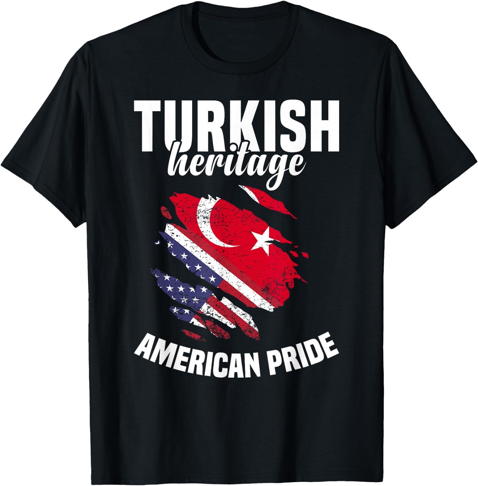 Turkey Flag Outfit American Flags US Uniform Turkish T-Shirt
