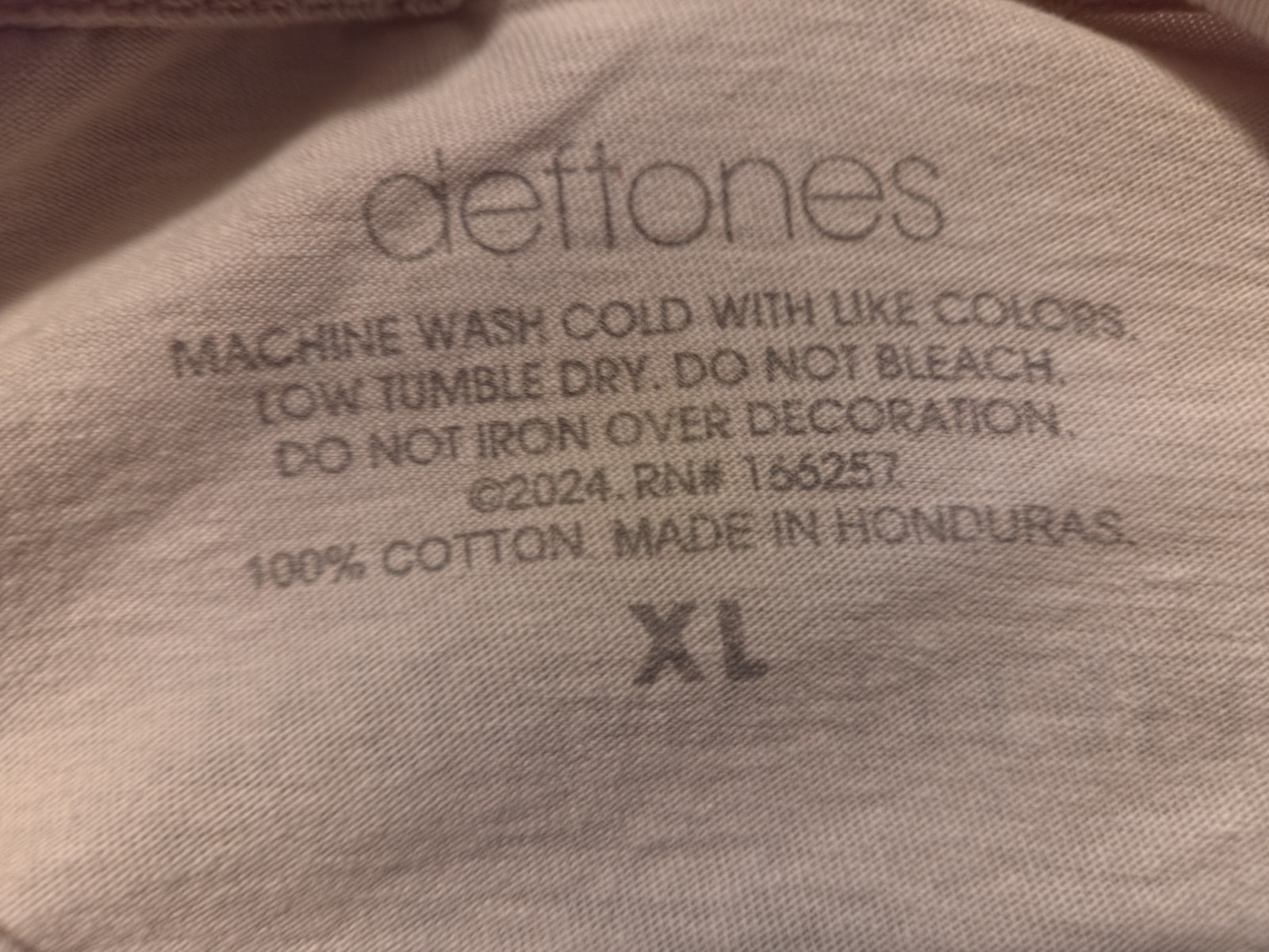 Dia De Los Deftones Festival Long Sleeve Brand new authentic band merchandise XL