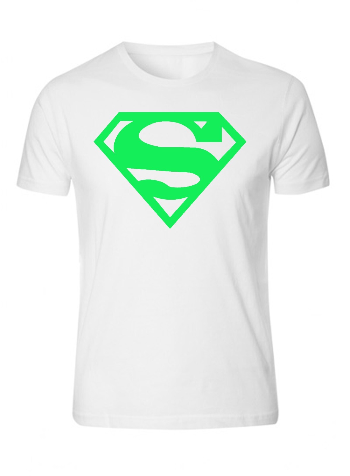 Superman Shirt Unisex White T-shirt Tee S – 5XL T-Shirt Tee