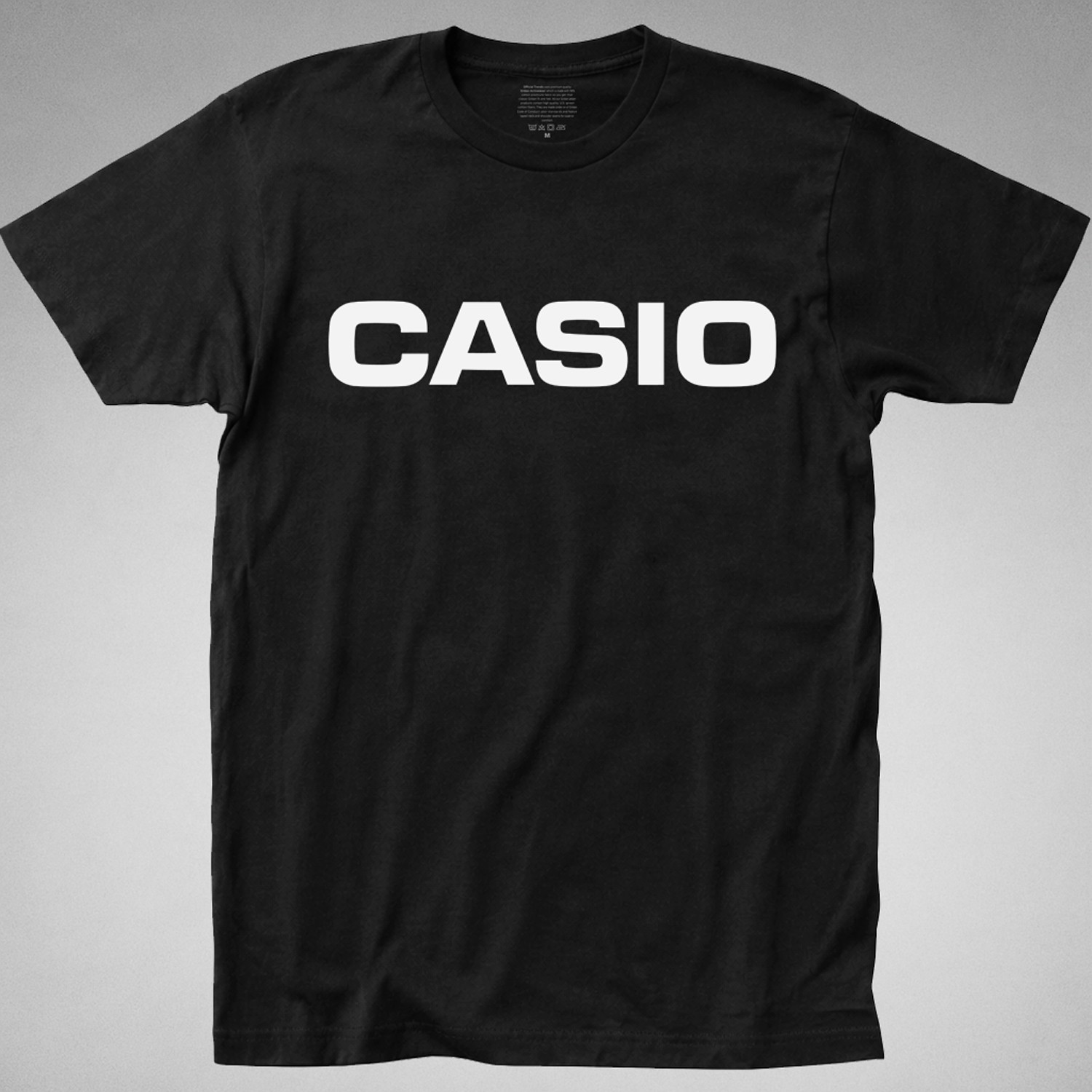 CASIO T-SHIRT tee SK-1 watch electronics calculator RETRO 80s COMPUTER COOL GEEK