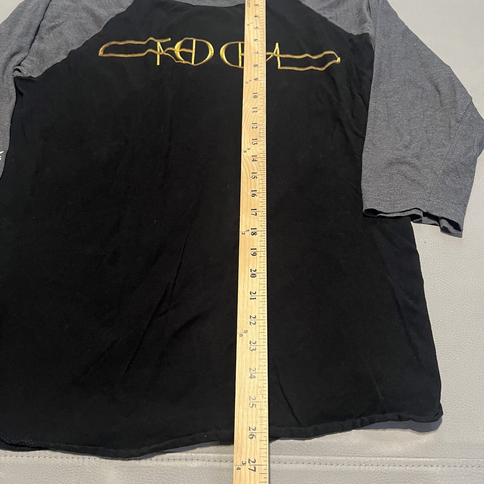 VTG Tool Los Angeles California Raglan Tour Torch Concert Band T-Shirt-M-5419