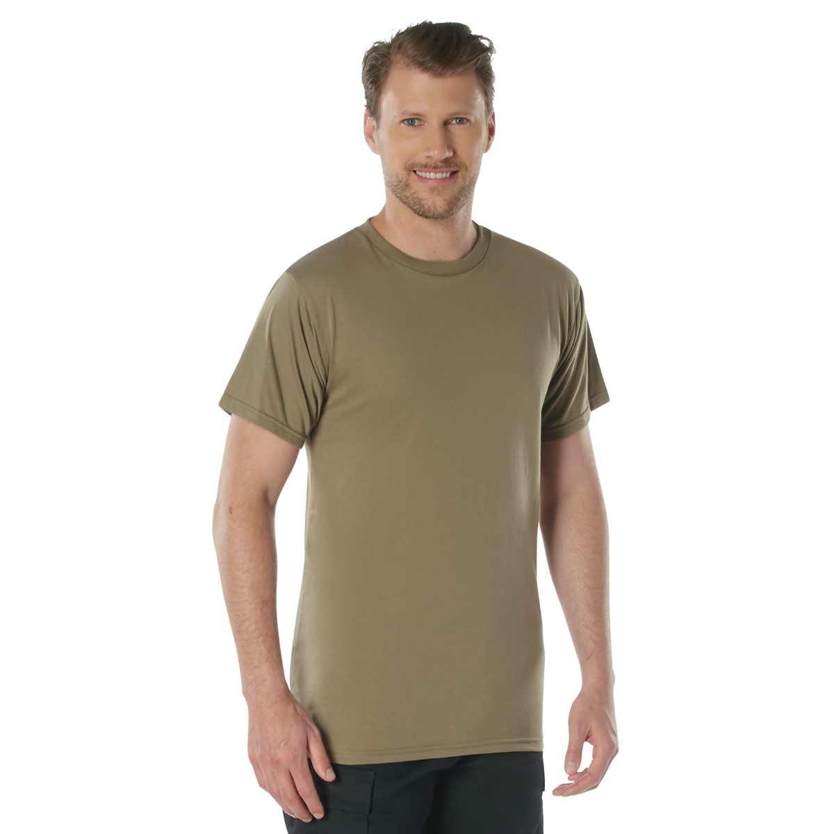 ROTHCO AR 670-1 COYOTE BROWN T-SHIRT LG (MWA000200)