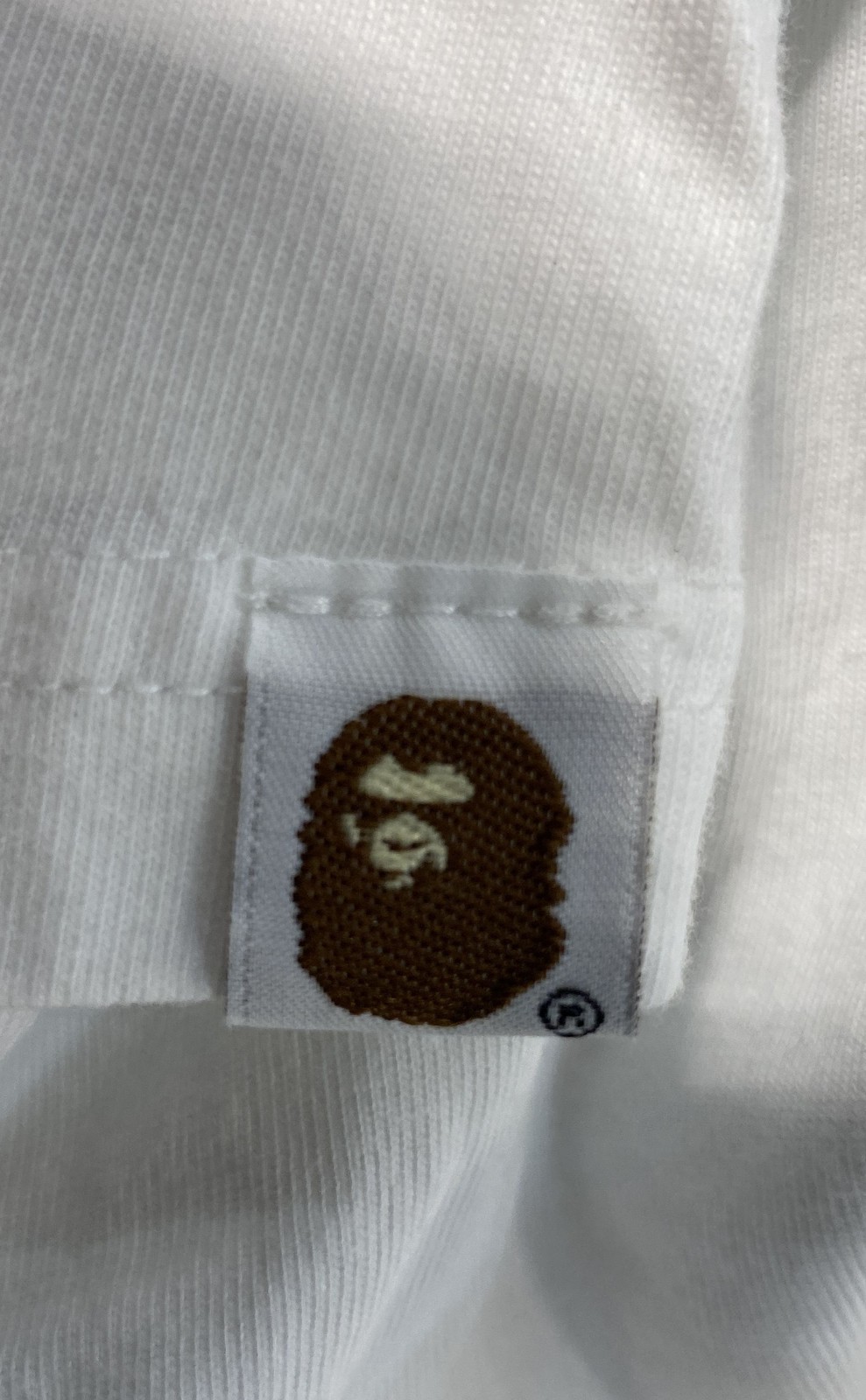 Chrome Hearts x A Bathing Ape Men’s White Baby Milo Cross Graphic T-shirt Sz M