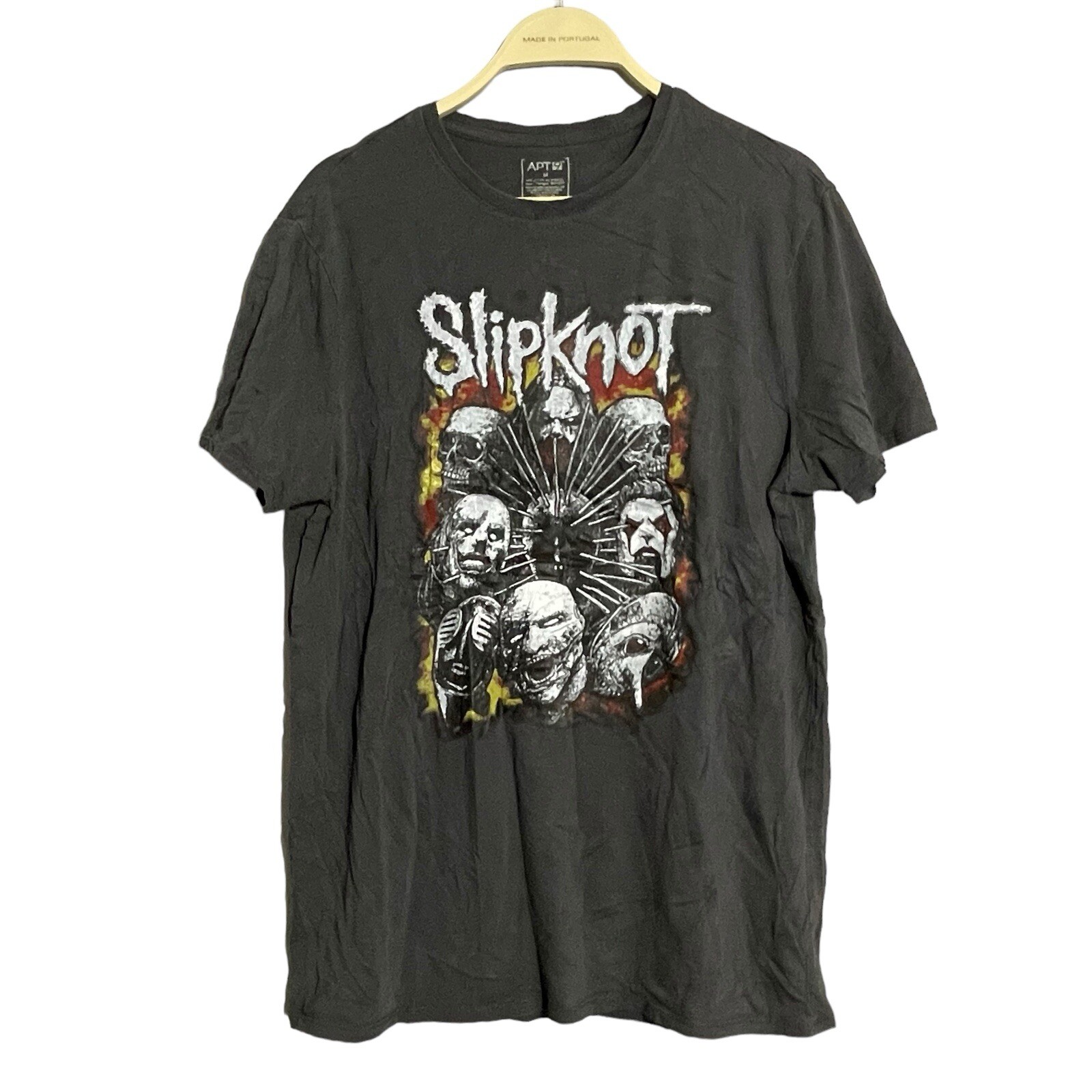 Slipknot Metal Music Band Logo Tshirt Men Size M Devil Demon Satanic Halloween