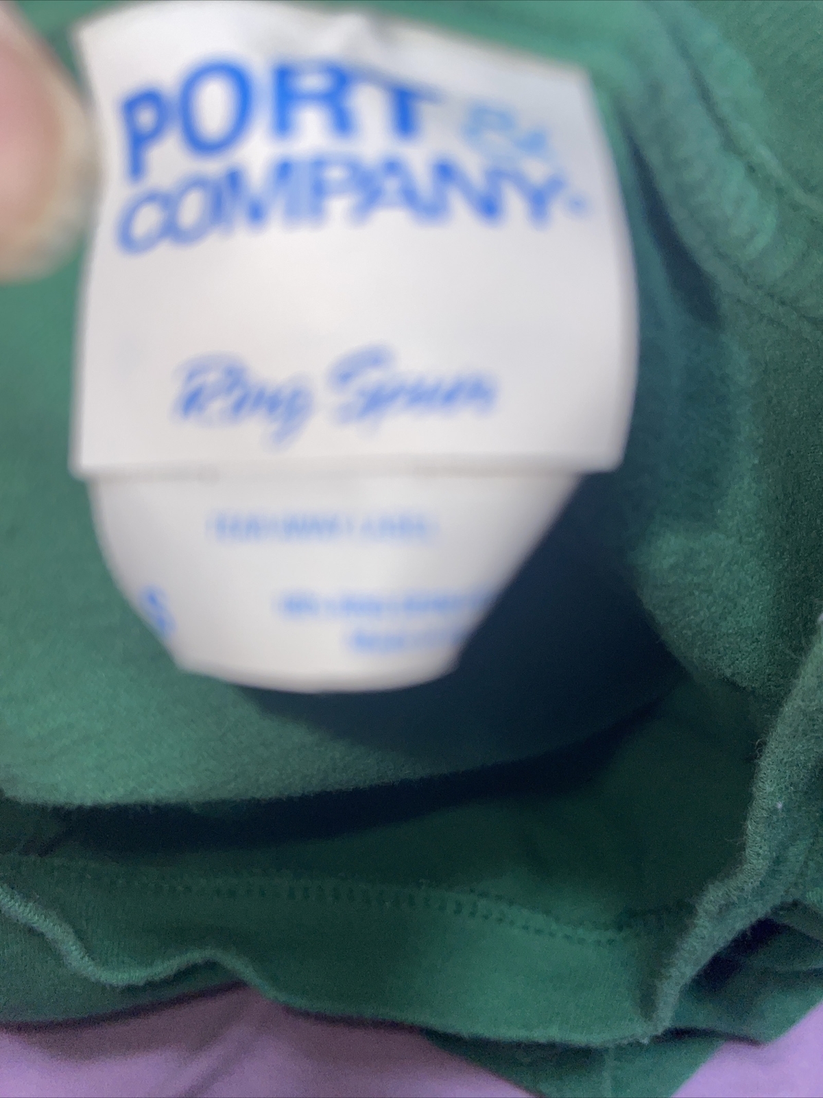 Port & Company Green T Shirt The Struggle Is Real Weightlifting Panda Size Small