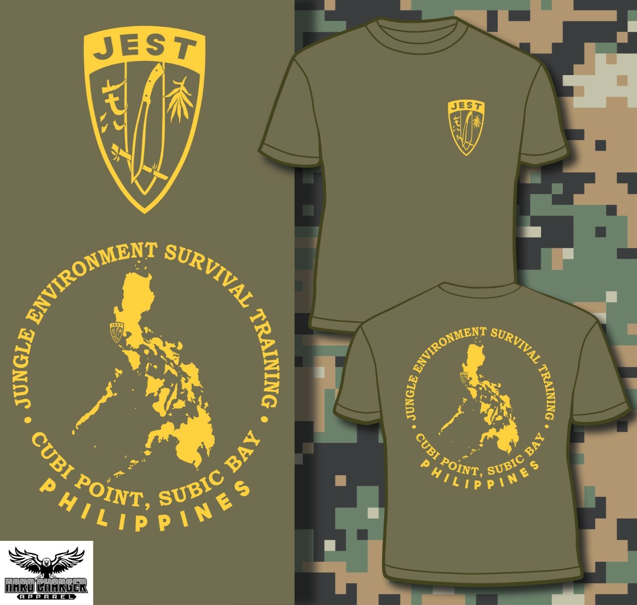 JEST School Jungle Environment Survival Training Subic Bay Philippines T-shirt