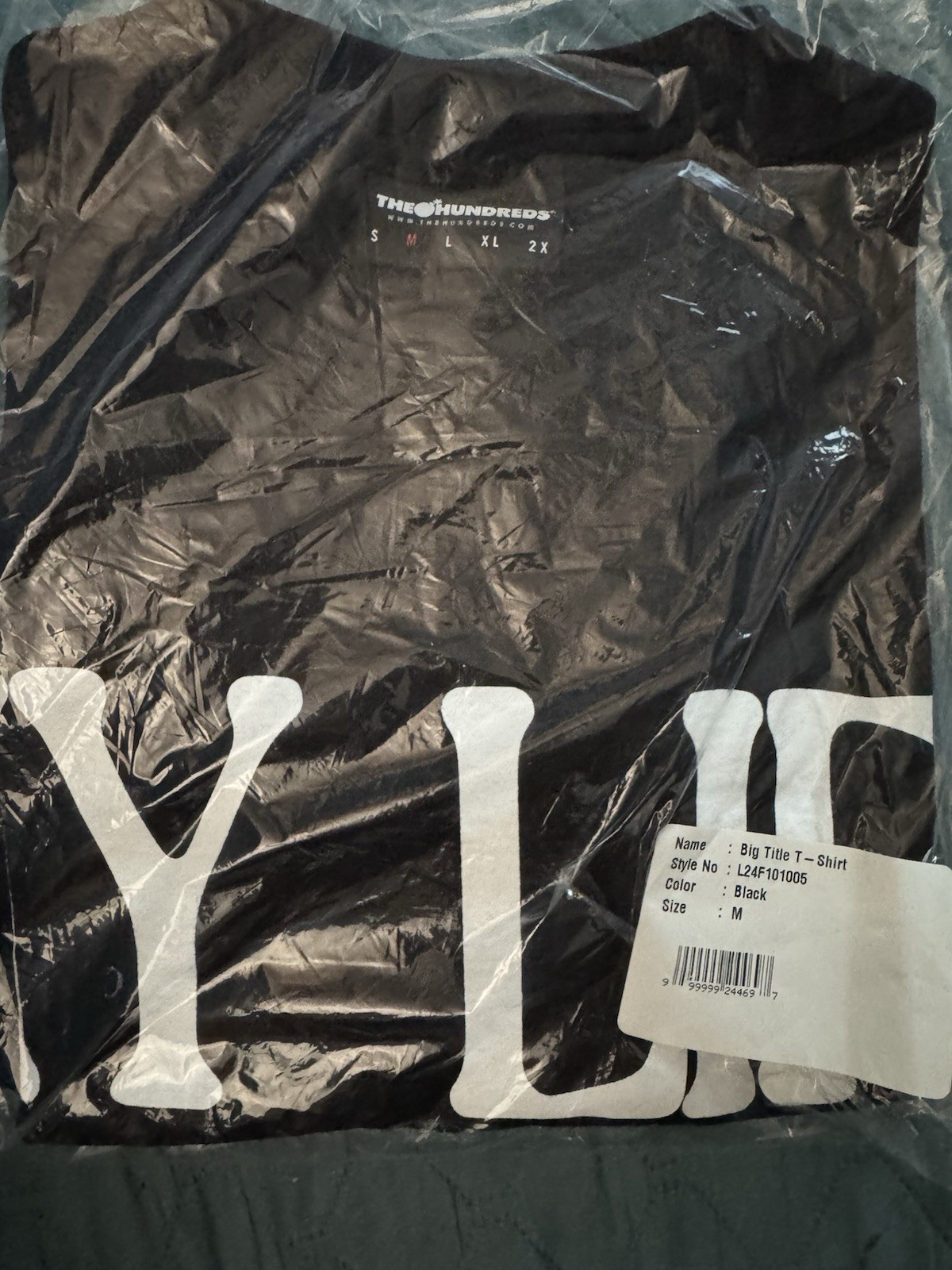AMC Theatres x The Hundreds My Life Is A Movie T Shirt Black XL New Rare Tee