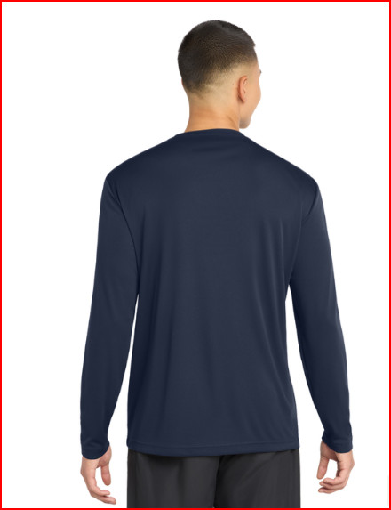 New Sport-Tek® Long Sleeve PosiCharge® Competitor™ Tee Navy Blue XL