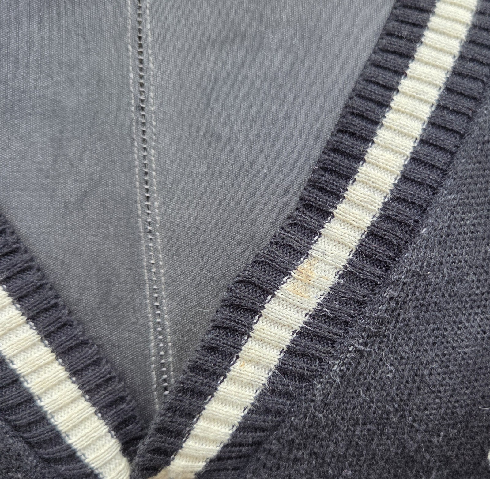 Mihara Yasuhiro 11SS Damage Processing Tiger Knit Cardigan Sz M L G2U