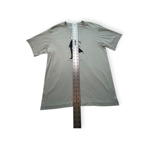 Uniqlo Grey Crew Neck Short Sleeve Cotton Men All Seasons T-Shirt L
