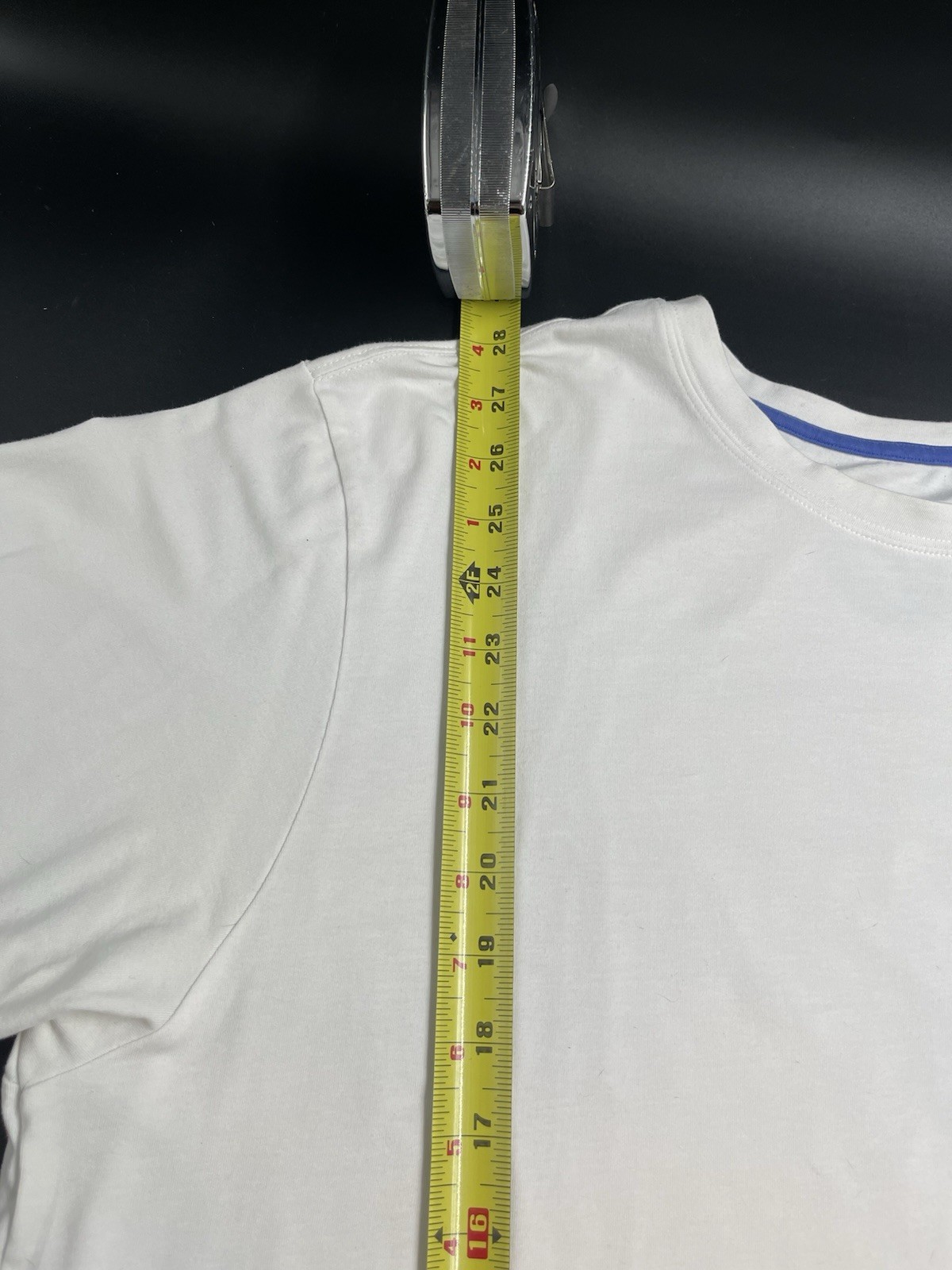 Tommy Bahama Men’s Big & Tall XL/TG Crew Neck Stretch Knit Logo T-Shirt White